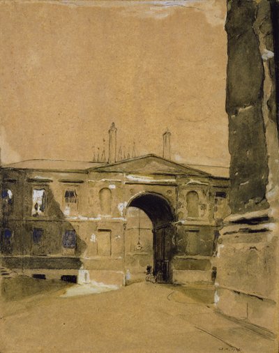 Porte de Canterbury, Christ Church, Oxford - William Nicholson