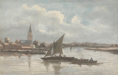 Vue sur la Tamise à Battersea - William P. Sherlock