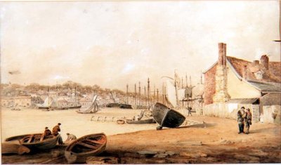 Le Quai à Ipswich - William Sawrey Gilpin