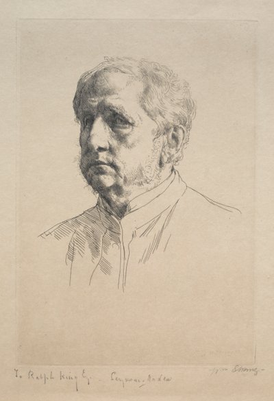 Sir Francis Seymour Haden, 1883 - William Strang