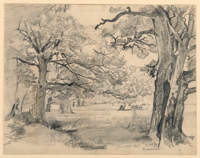 Paysage, Darmstadt - William Trost Richards