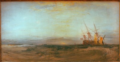 Un navire échoué - Joseph Mallord William Turner