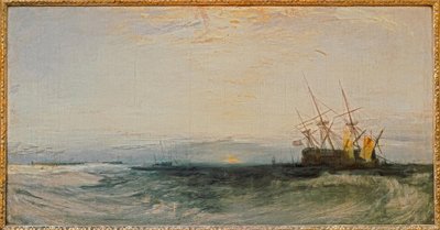 Un navire échoué - Joseph Mallord William Turner