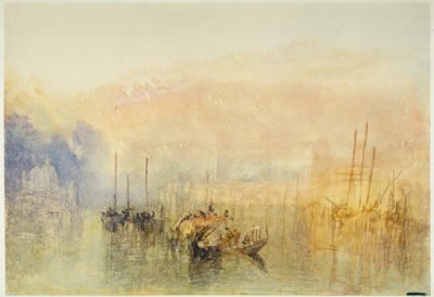 Venise, Entrée dans le Grand Canal - Joseph Mallord William Turner