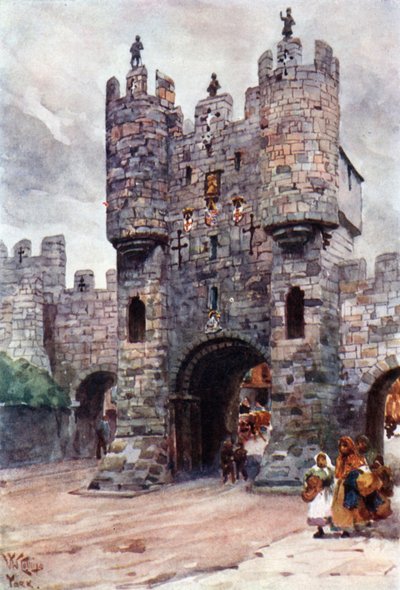 York, Micklegate Bar - William Wiehe Collins