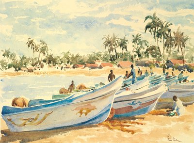 Bateaux de pêche, échoués - Wilson Clive