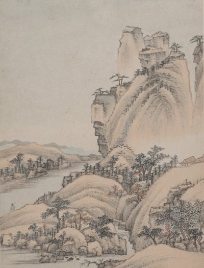 Paysages, datés de 1668 - Xiao Yuncong