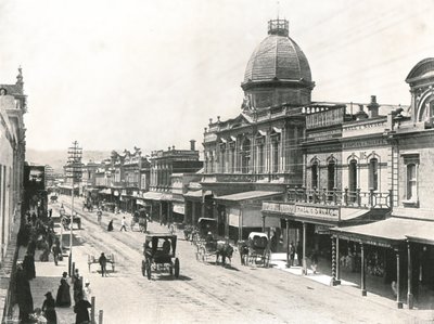 Rundle Street, Adélaïde, Australie, 1895 - York and Son