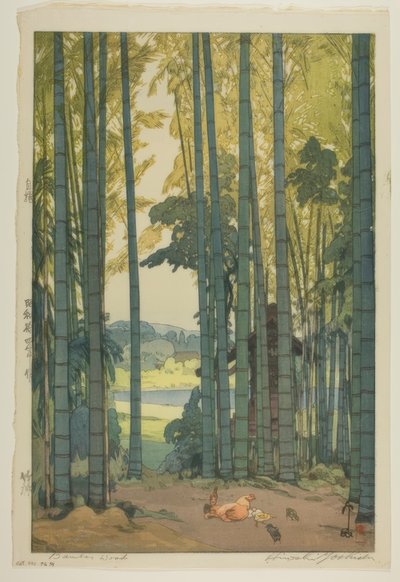 Forêt de bambous - Yoshida Hiroshi