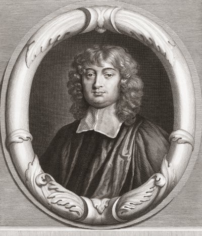 Edward Stillingfleet, théologien britannique. Portrait - . .