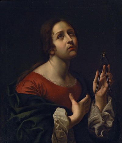 Sainte Apollonie - after Carlo Dolci