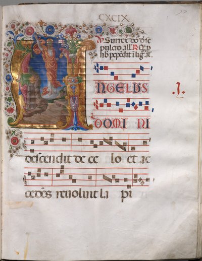 Antiphonaire - follower of Girolamo da Cremona