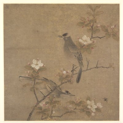 Fleurs et Oiseaux - style of Qian Xuan