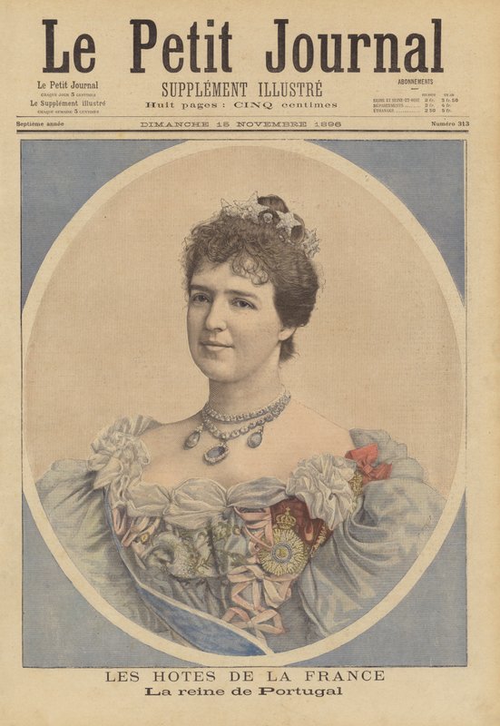 Invités de la France : La reine du Portugal - French School