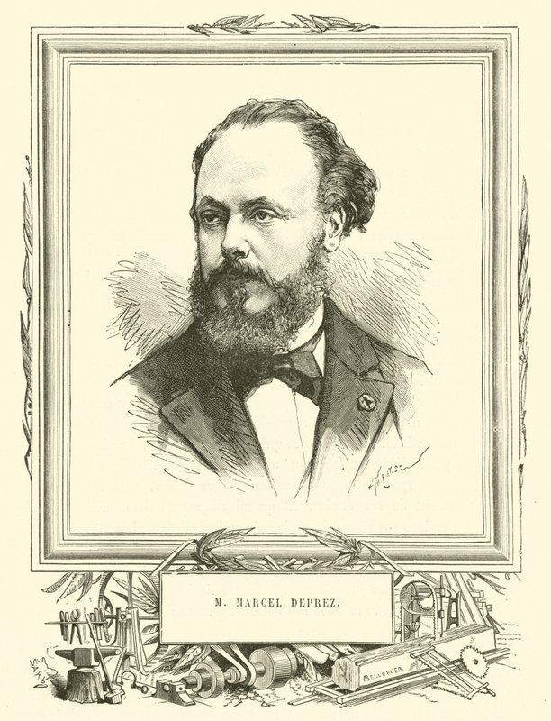 M Marcel Deprez - French School