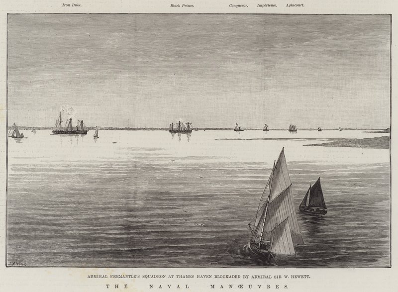 Les Manœuvres Navales - Warry