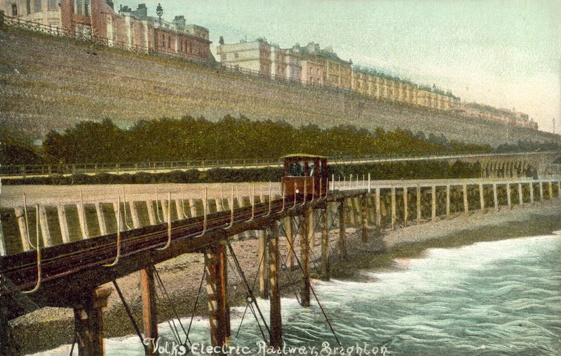 Chemin de fer électrique de Volks, Brighton - (after) English photographer