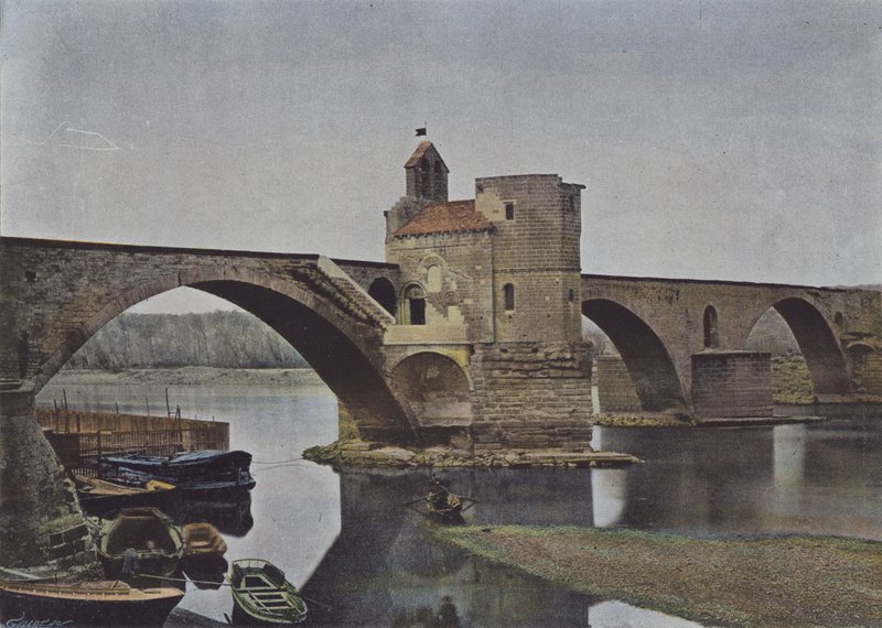 Avignon, Pont Saint-Bénézet - (after) French Photographer