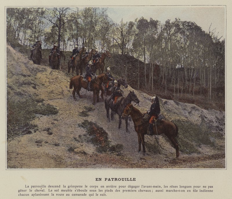 En Patrouille - (after) French Photographer