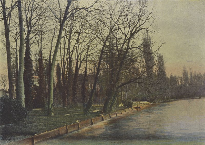 Enghien, Le Lac - (after) French Photographer