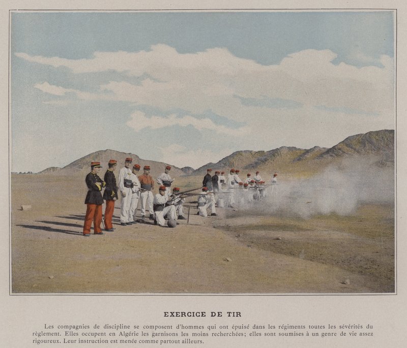 Exercice de Tir - (after) French Photographer