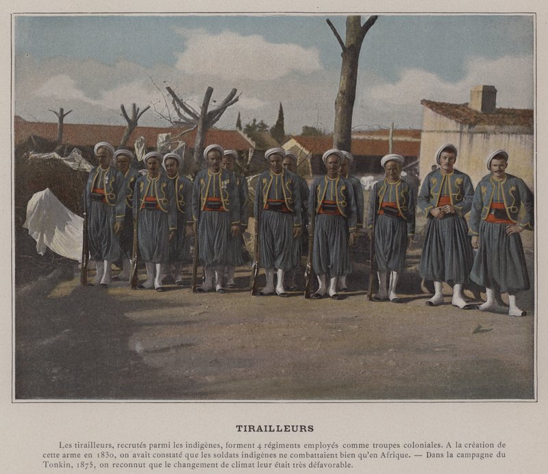 Tirailleurs (photo en couleur) - (after) French Photographer