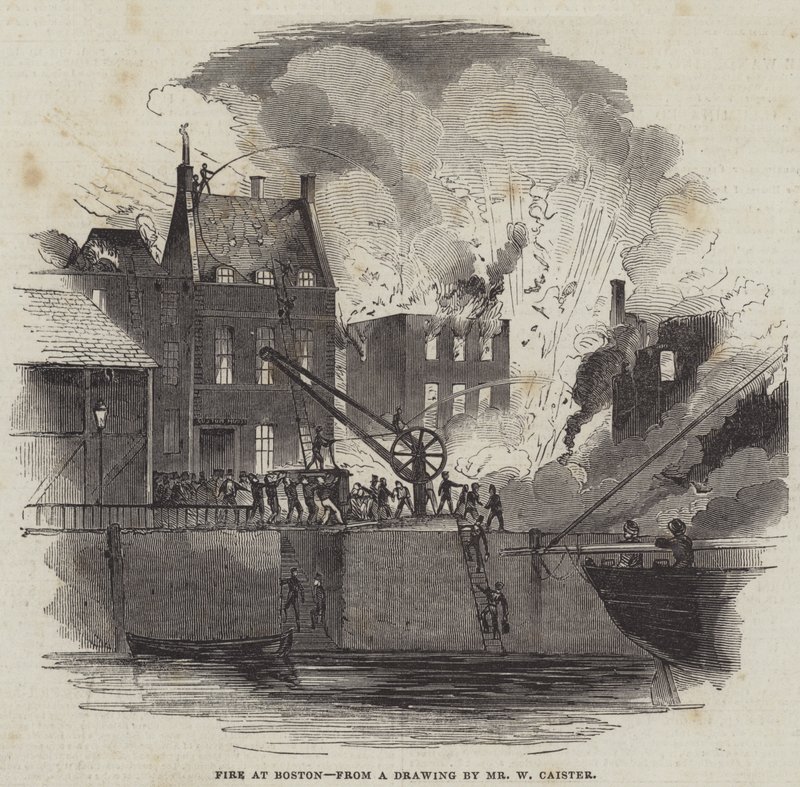Incendie à Boston - American School