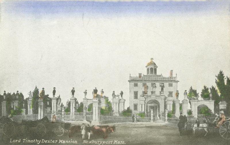 Manoir de Lord Timothy Dexter, Newburyport, Massachusetts, USA - American School