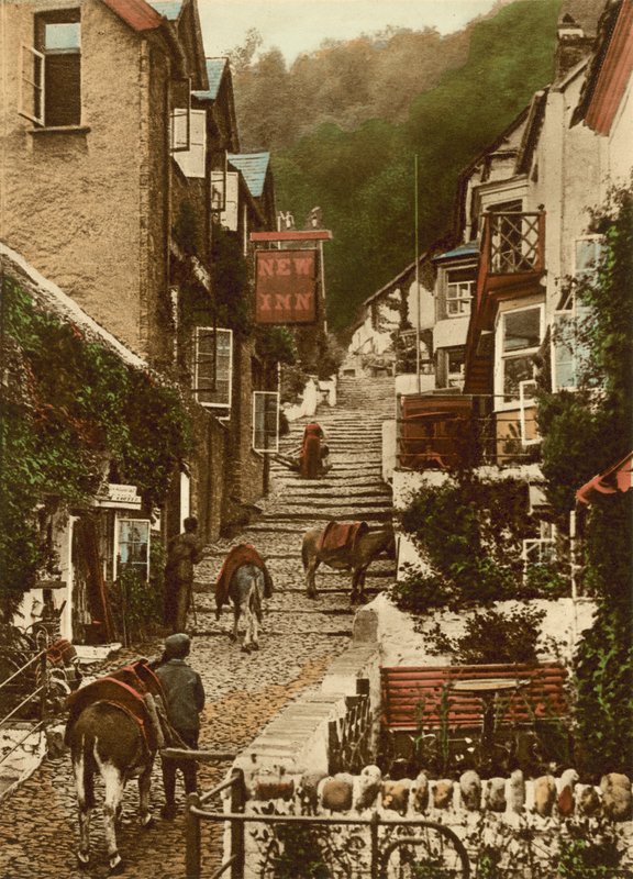 Clovelly, High Street - English Photographer
