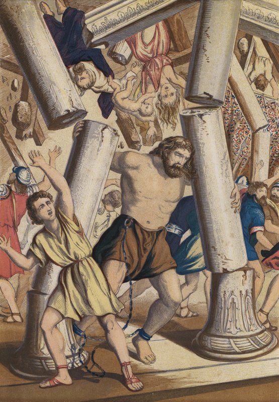 Mort de Samson - English School