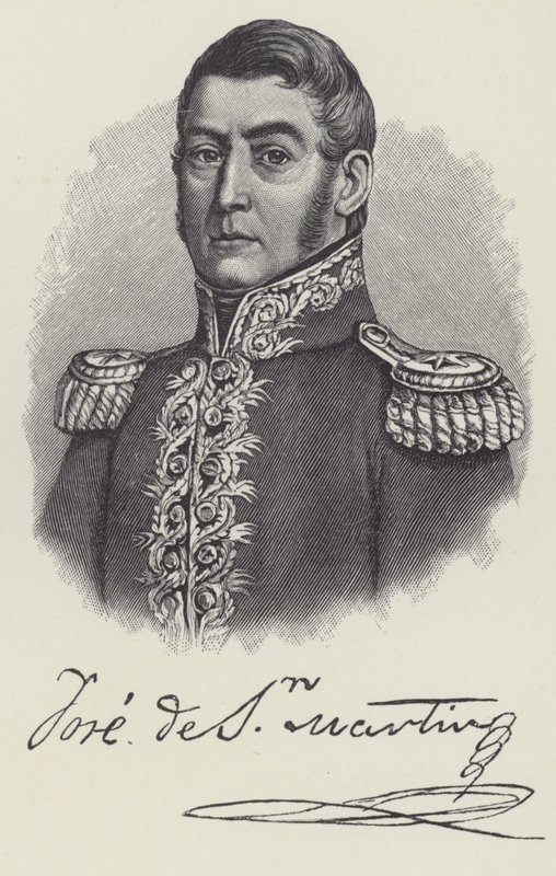 José de San Martín, général argentin - English School