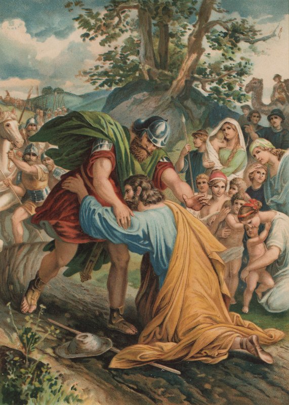 La réconciliation de Jacob et Ésaü - English School