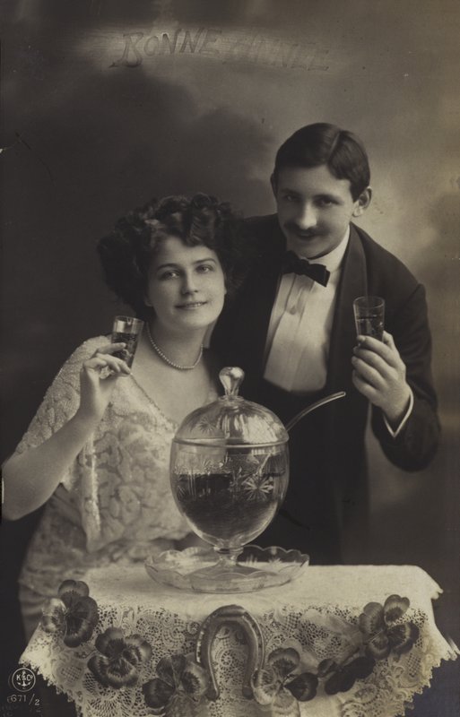 Couple buvant du punch - French Photographer