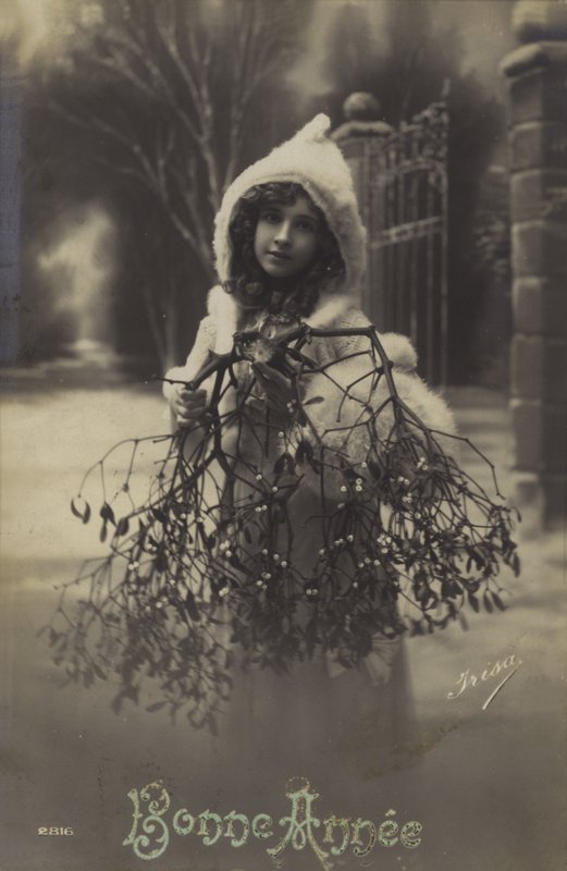 Fille portant du gui - French Photographer