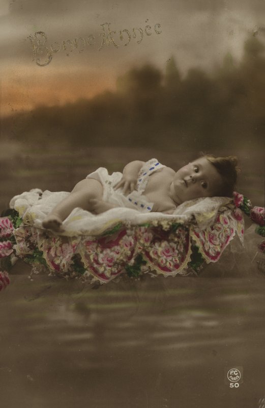 Carte de Nouvel An avec bébé - French Photographer