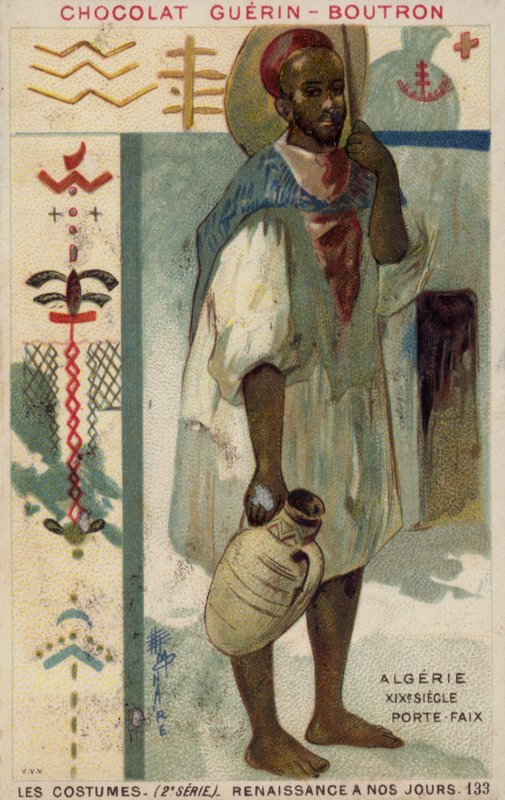 Porteur algérien, 19ème siècle - French School