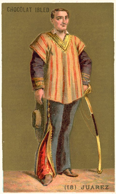 Benito Juarez, homme politique mexicain - French School