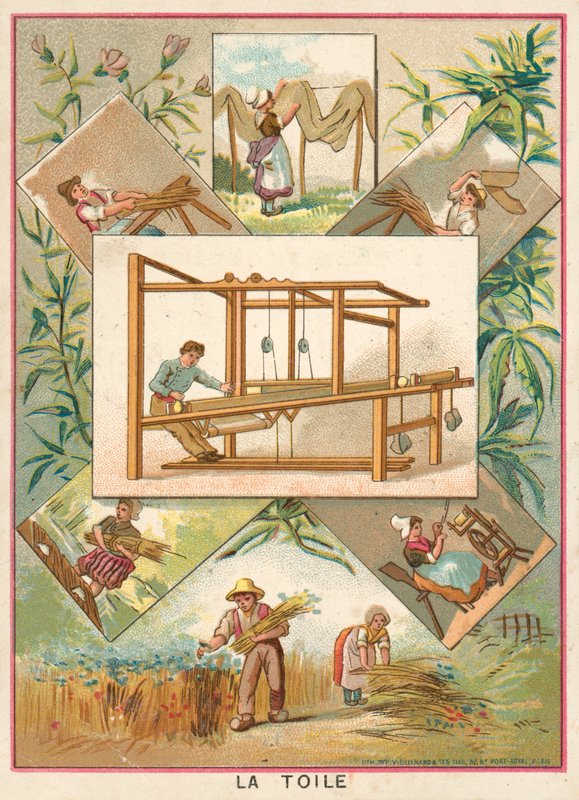 Toile - French School