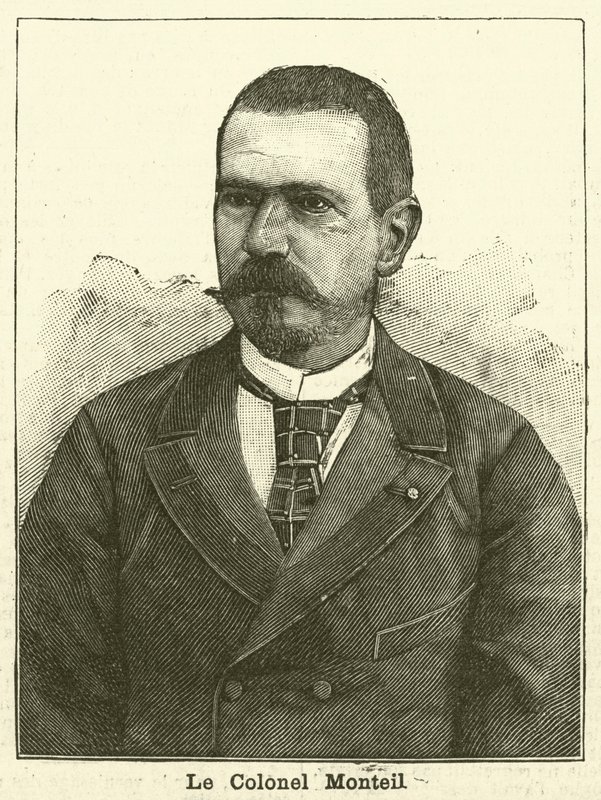 Colonel Parfait-Louis Monteil, soldat et explorateur français - French School