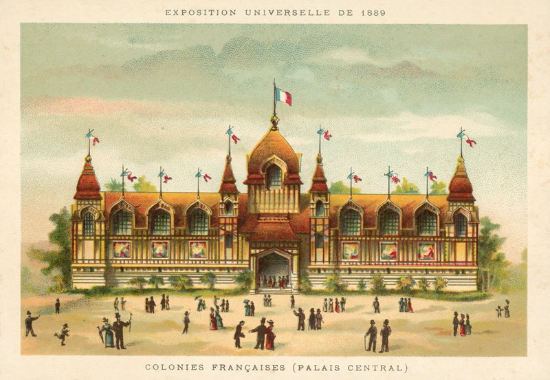 Colonies Françaises (Palais Central), Exposition Universelle 1889, Paris - French School