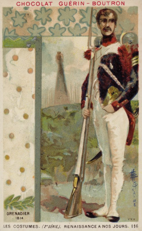 Grenadier français, 1814 - French School