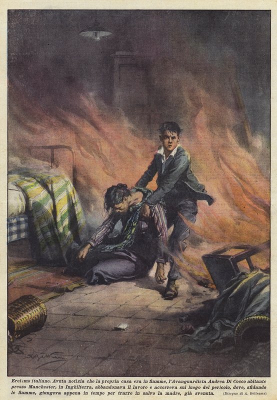 Héroïsme italien - Achille Beltrame
