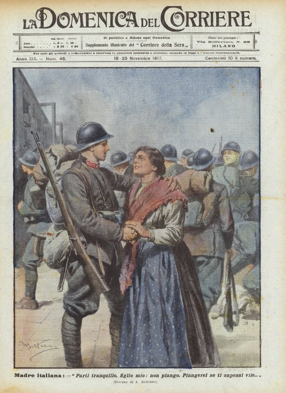 Mère italienne - Achille Beltrame