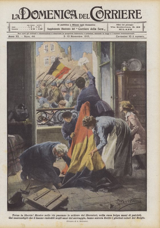 Le retour de la liberté! - Achille Beltrame