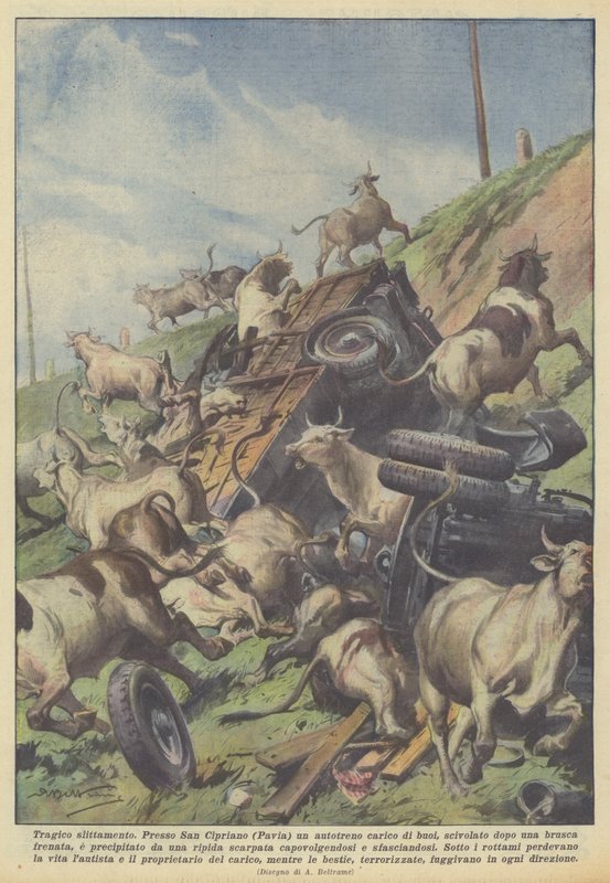 Glissement tragique - Achille Beltrame
