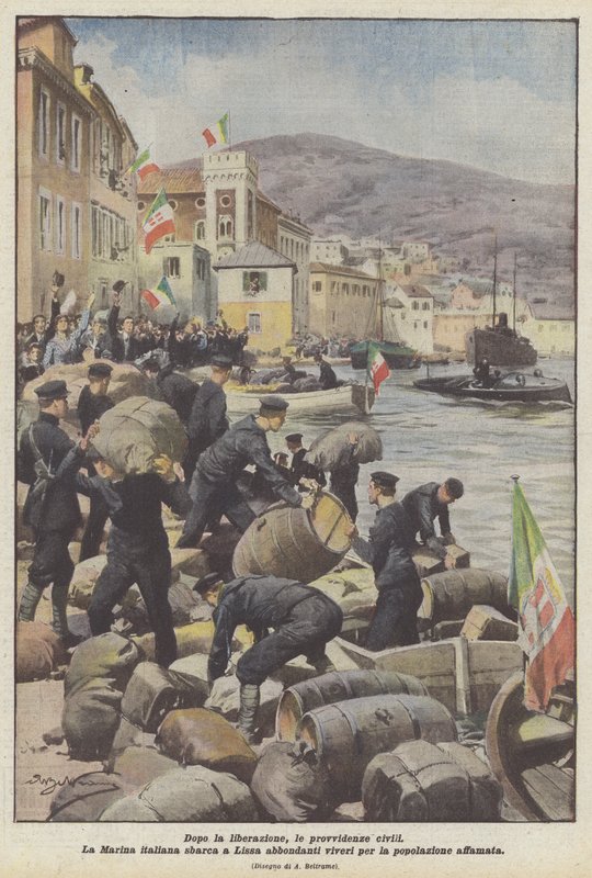 Après la libération, les mesures civiles - Achille Beltrame