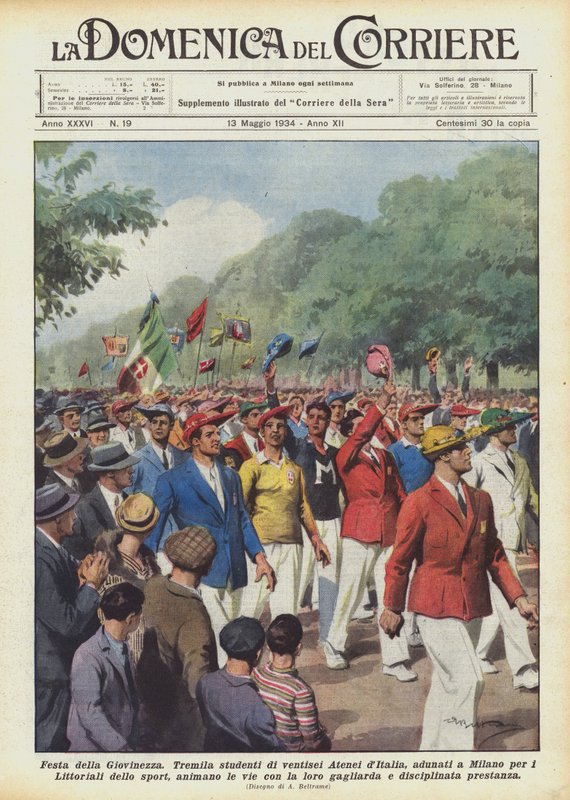 Fête de la jeunesse - Achille Beltrame