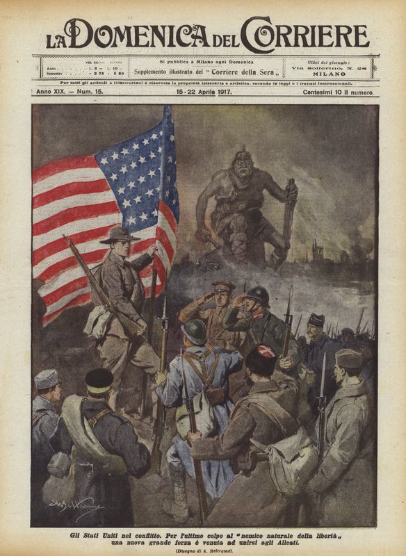 Les États-Unis dans le conflit - Achille Beltrame
