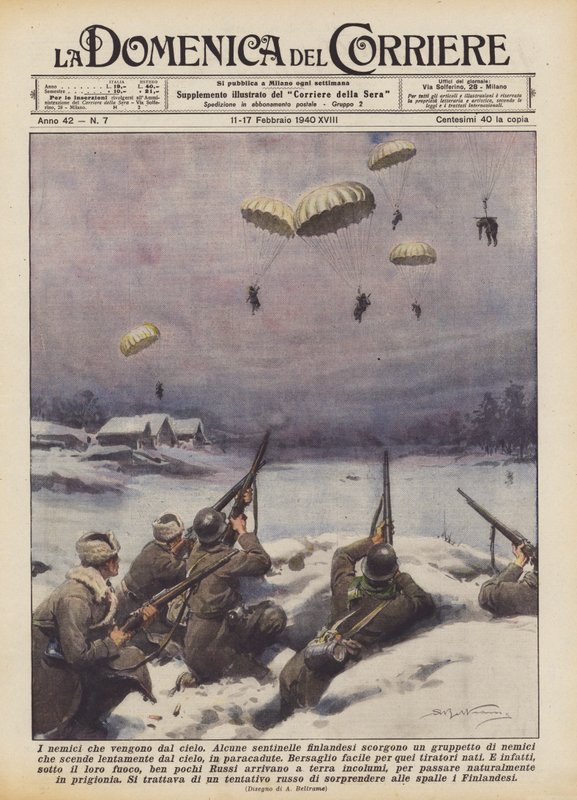 Les ennemis qui viennent du ciel - Achille Beltrame