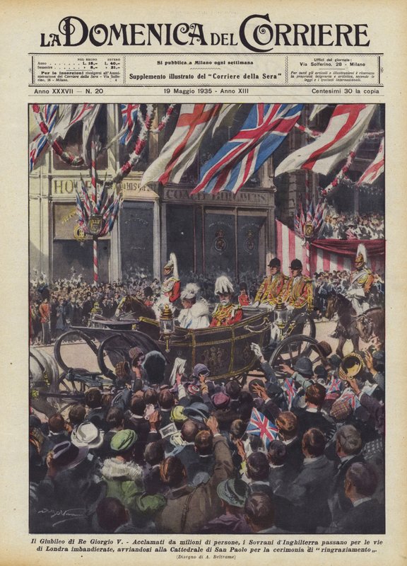 Le jubilé du roi George V - Achille Beltrame